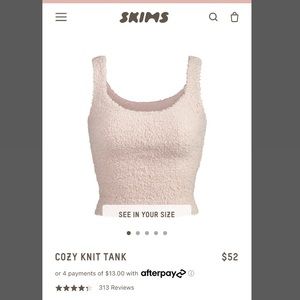 Cozy knit tank Skims